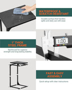 C-Shaped Side Table for Couch - Image 3
