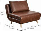 Flash Furniture Shaw Tri-Fold Convertible Sleeper Chair - Image 3