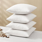 MIULEE 20x20 Pillow Inserts, Double-Layer Down-Proof Cotton Cover, Decorative by MIULEE