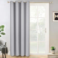 Yakamok Light Grey Room Darkening Curtains 84 inch Sliding Door Drapes | 1 by Yakamok