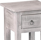 Sunset Trading Shabby Chic Cottage Accent Table, Stonewall Gray - Image 7