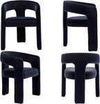 VESCASA Velvet Barrel Dining Chair - Image 7