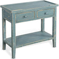 Sunny Designs Marina Sea Grass Wood Side Table by Sunny+Designs