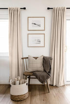 Faux Linen Total Blackout Curtains - Image 6