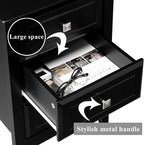 Bonnlo Upgraded 3 Drawers Night Stands - Image 6