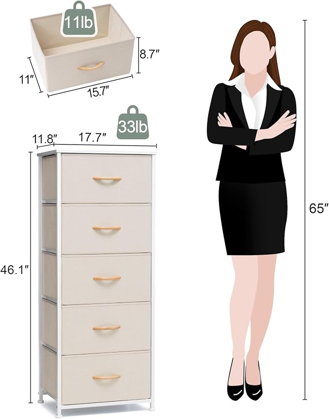 Crestlive Products Vertical Dresser Storage Tower - Image 3