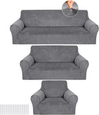 Peryiter 3 Pcs Couch and Loveseat Covers Set Sofa Cover by Peryiter
