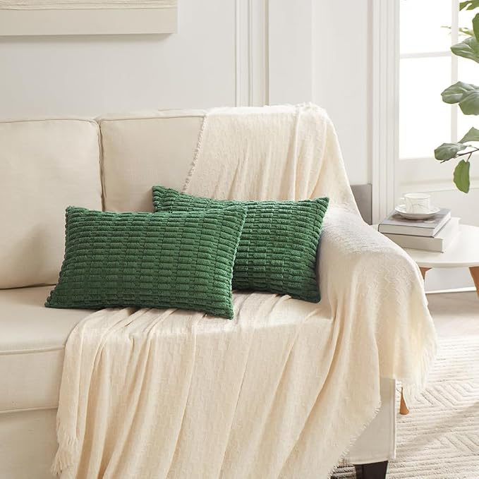 Fancy Homi 4 Packs Decorative Throw Pillow Covers - Image 6