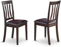 East West Furniture ANC-CAP-LC Antique Dining Chairs by EastWestFurniture