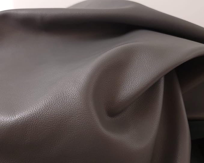NAT Leathers, Dark Gray Soft Faux Vegan Leather PU {Peta Approved Vegan} by NATLeathers