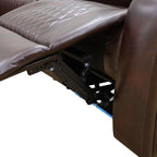 Leather Power Recliner Sofa Set - Image 7