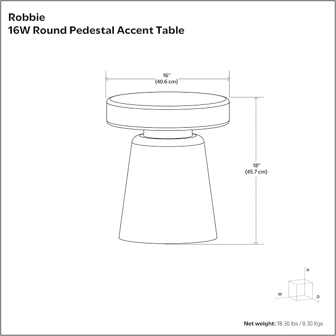 SIMPLIHOME Robbie Accent Table - Image 3