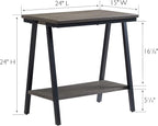 Leick Home 214320 Empiria Narrow Side Table - Image 3