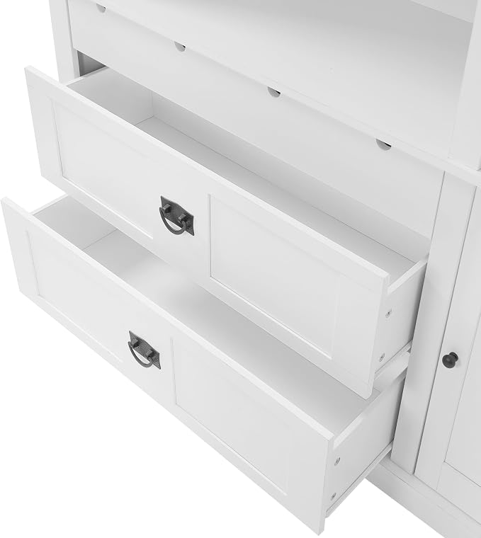 VilroCaz 78'' Tall Freestanding Kitchen Pantry - Image 8