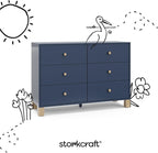 Storkcraft California 6 Drawer Double Dresser – GREENGUARD Gold Certified - Image 9