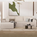 96" L Shaped Modular Sectional Sofa, Boneless Cloud Couch - Image 7