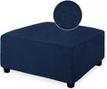 NeColorLife Ottoman Cover Square Large Slipcover Stretch Footrest Stool Covers by NeColorLife