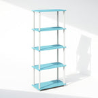 Furinno Turn-N-Tube Book Shelf, 5-Tier Bookshelf, Bookcase - Image 4