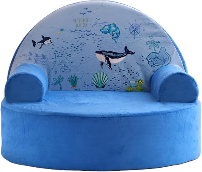 Snuggly Toddler Chair, Soft Kids Sofa by Unknown