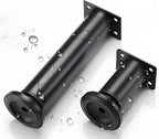 4PCS Adjustable 7.08-12.2 Inch Metal Furniture Legs Black Furniture Replacement - Image 4