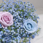 Dolicer 5 Pcs Babys Breath Artificial Flowers Blue Fake Babys Breath - Image 4
