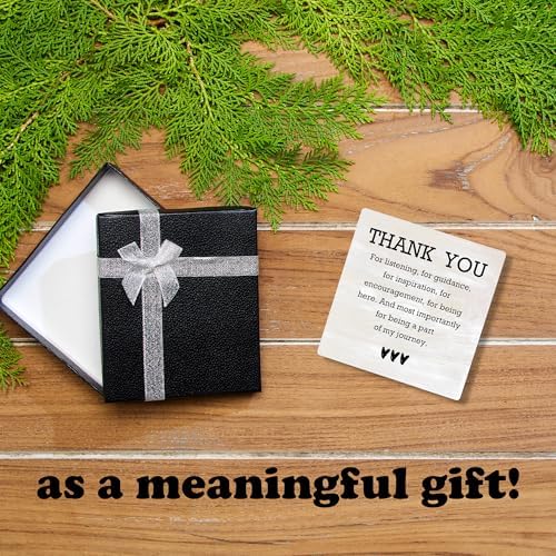 Thank You Wooden Sign, And Most Importantly For Being A Part Of My Journey, Desk Table Decoration, Gifts For Colleagues, Bosses And Friends, Women Office Home Decor And Accessories(5x5 In)-A24 - Image 4