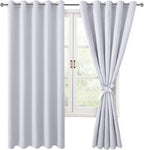 Blackout Curtains for Bedroom, 60 x 63 Inches Length, Window Curtains for by Hiasan