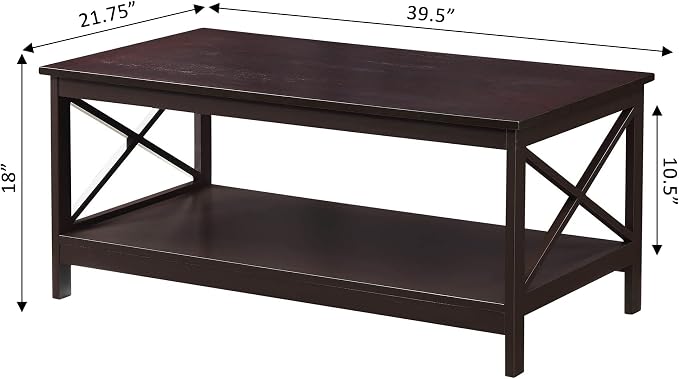 Convenience Concepts Oxford Coffee Table - Image 3