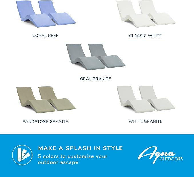 Aqua Outdoors- in-Pool Chaise Lounger - Image 9