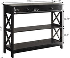 Convenience Concepts Oxford 1-Drawer Console Table 39.5" - Image 9