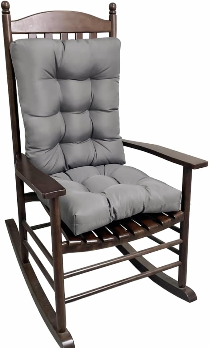 Chair Cushion Set for Rocking Chair, Rocking Chair Cushion, Overstuffed Seat by Unknown