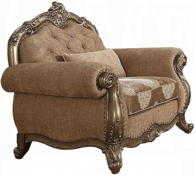 4-Piece Living Room Set Include Sofa w/ 5 Pillows, Loveseat w/ 2 Pillows - Image 7