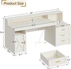 TVU Farmhouse Computer Desk - Image 2