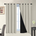 Yakamok Stone Blackout Curtains 63 Inches Long by Yakamok