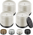 Furniture Risers Bed Risers Heavy Duty 1 inch, 2 inch, 3 inch, 4 inch Round by EnjoyLifeEnjoyHappiness
