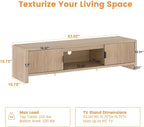 FATORRI TV Stand for TVs up to 75/65/55 Inch, Wood Entertainment Center - Image 3