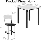 AWQM 5-Piece Dining Table Set, Dining Table Set - Image 8