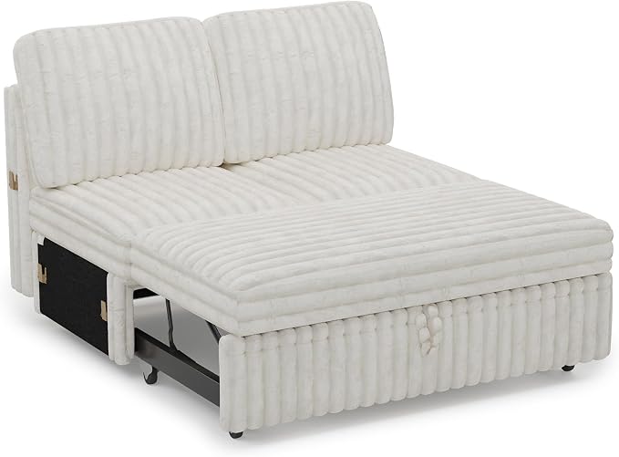 Belffin Corduroy Sleeper Sofa - Image 9