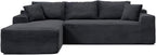 108 Inch Cloud Sectional Couch, Modern Modular Sectional Sofa - Image 9