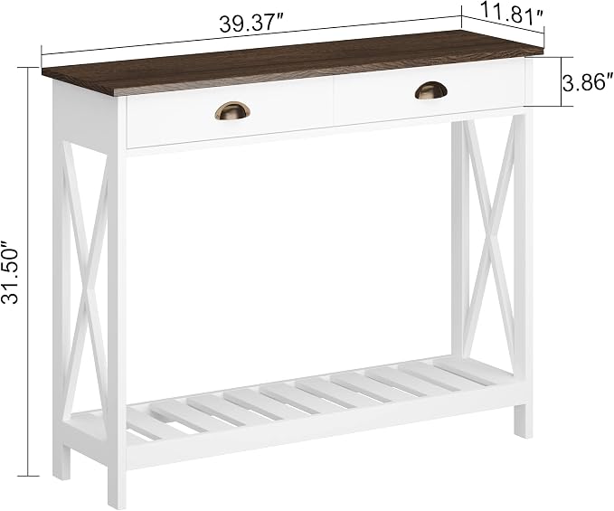 ChooChoo Farmhouse Console Table - Image 2