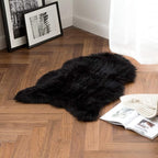 MIULEE Fluffy Area Rug 2x3 ft Faux Fur Sheepskin Rug - Image 5
