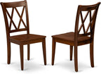 East West Furniture CLC-ESP-W Clarksville Dining Room Chairs by EastWestFurniture