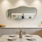 Irregular Wall Mirror, Modern Organic Shaped Mirrors - Image 3