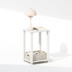 Furinno Simplistic Night Stand, 2-Tier Small Nightstand - Image 3