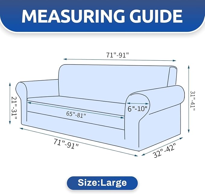 XINEAGE 2026 New 1 Piece Couch Covers - Image 2