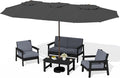 SERWALL HDPE Patio Furniture Set by SERWALL