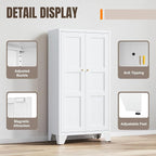 Yizosh Metal Storage Cabinet - Image 4
