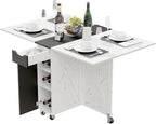 3imothrix Folding Dining Table, Dinner Table by 3imothrix