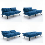 GDFStudio Hayezc Loveseat Sofa, Convertible Sofa Bed, 2-in-1 Folding Modern - Image 6