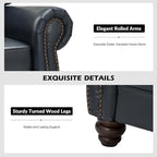 Classic 3-Seater Sofa with Premium Leather Upholstery, Stylish & Comfortable - Image 5